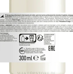 Professionelles Shampoo gegen Metallablagerungen nach Haarfärbung oder -aufhellung