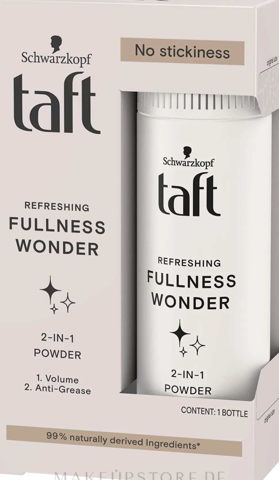 Puder für Haarvolumen