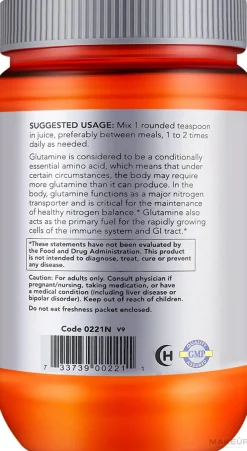 Pulver „Glutamin“, 5000 mg