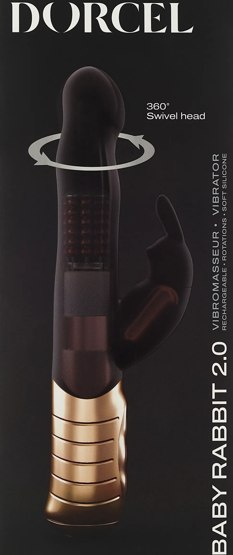 Rabbit-Vibrator mit dreifacher Stimulation