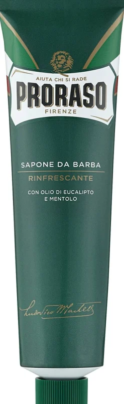 Rasiercreme mit Menthol und Eukalyptus