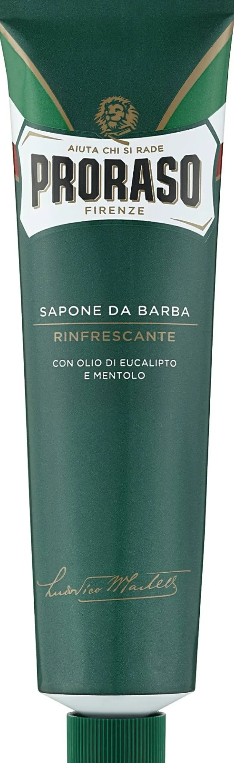 Rasiercreme mit Menthol und Eukalyptus