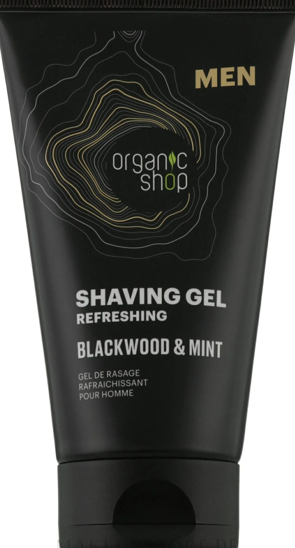 Rasiergel Blackwood und Minze