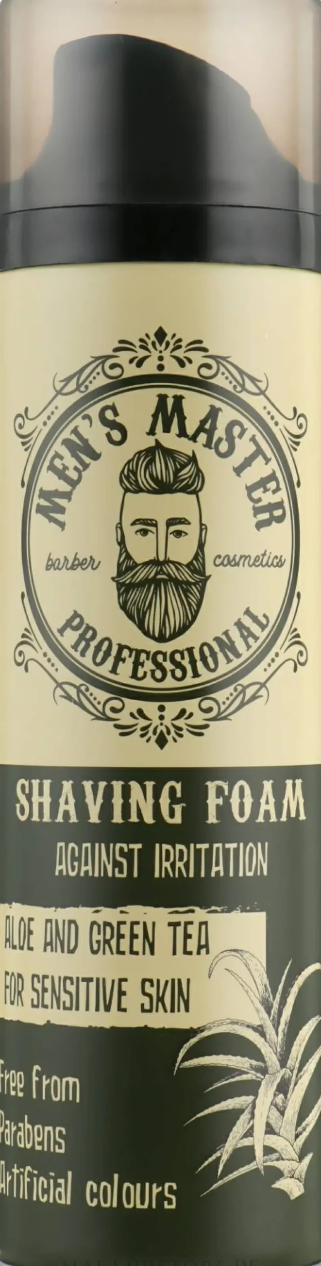 Rasierschaum Aloe und grüner Tee
