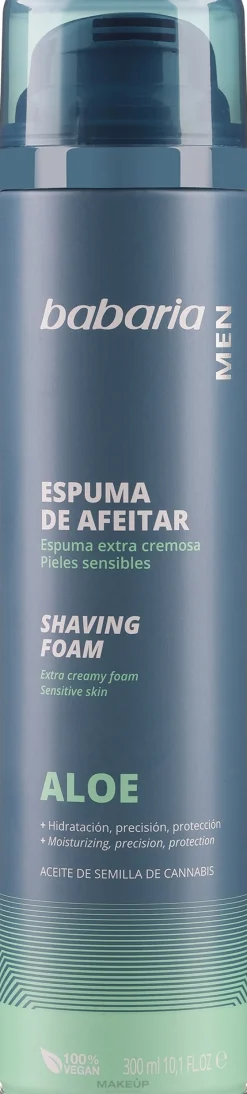 Rasierschaum mit Aloe Vera