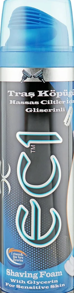 Rasierschaum mit Glycerin für empfindliche Haut