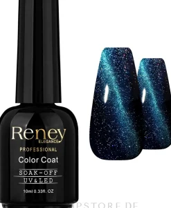 Reflektierender Hybridnagellack Katzenauge