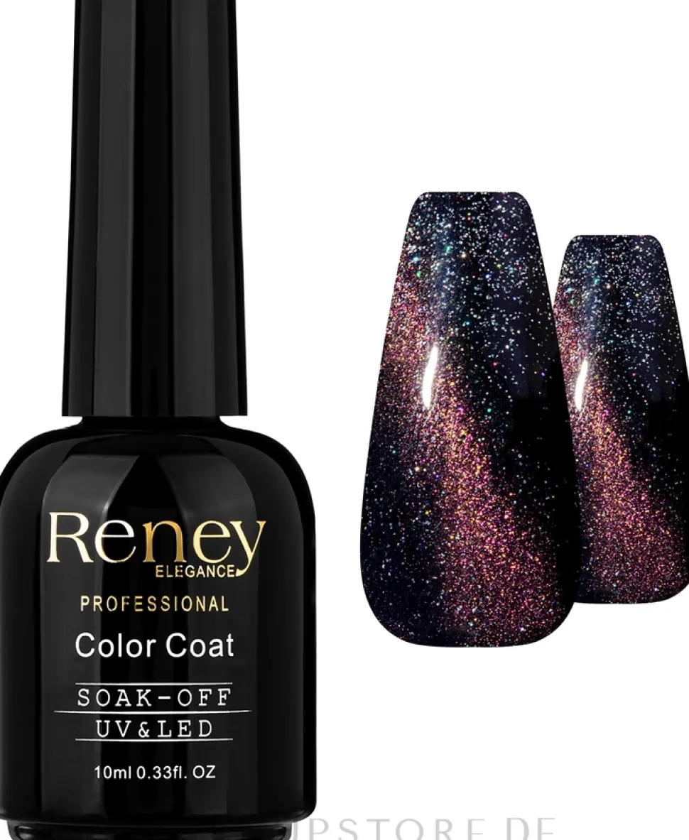 Reflektierender Hybridnagellack Katzenauge