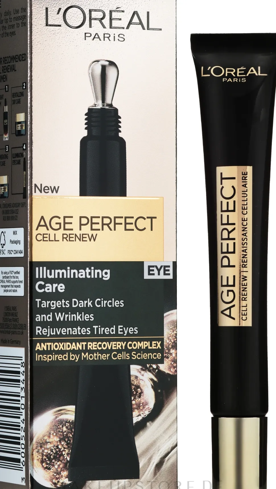 Regenerierende Augencreme mit Applikator