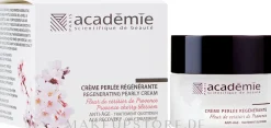 Regenerierende Gesichtscreme mit Perlen und Kirschblüte