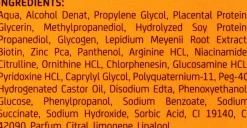 Regenerierende Haarampulle mit Maca-Pflanze