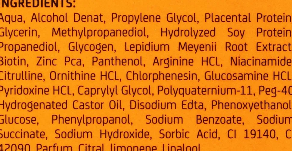 Regenerierende Haarampulle mit Maca-Pflanze