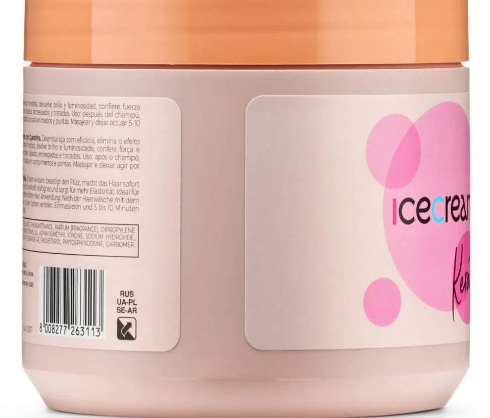 Regenerierende Haarmaske mit Keratin