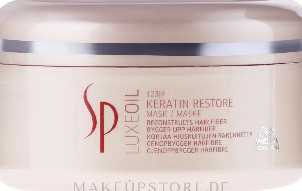 Regenerierende Haarmaske mit Keratin