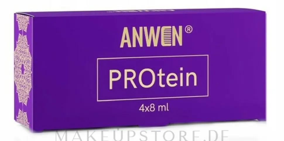 Regenerierende und glättende Proteinbehandlung für beschädigtes Haar in Ampullen