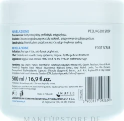 Regenerierendes und erfrischendes Fußpeeling