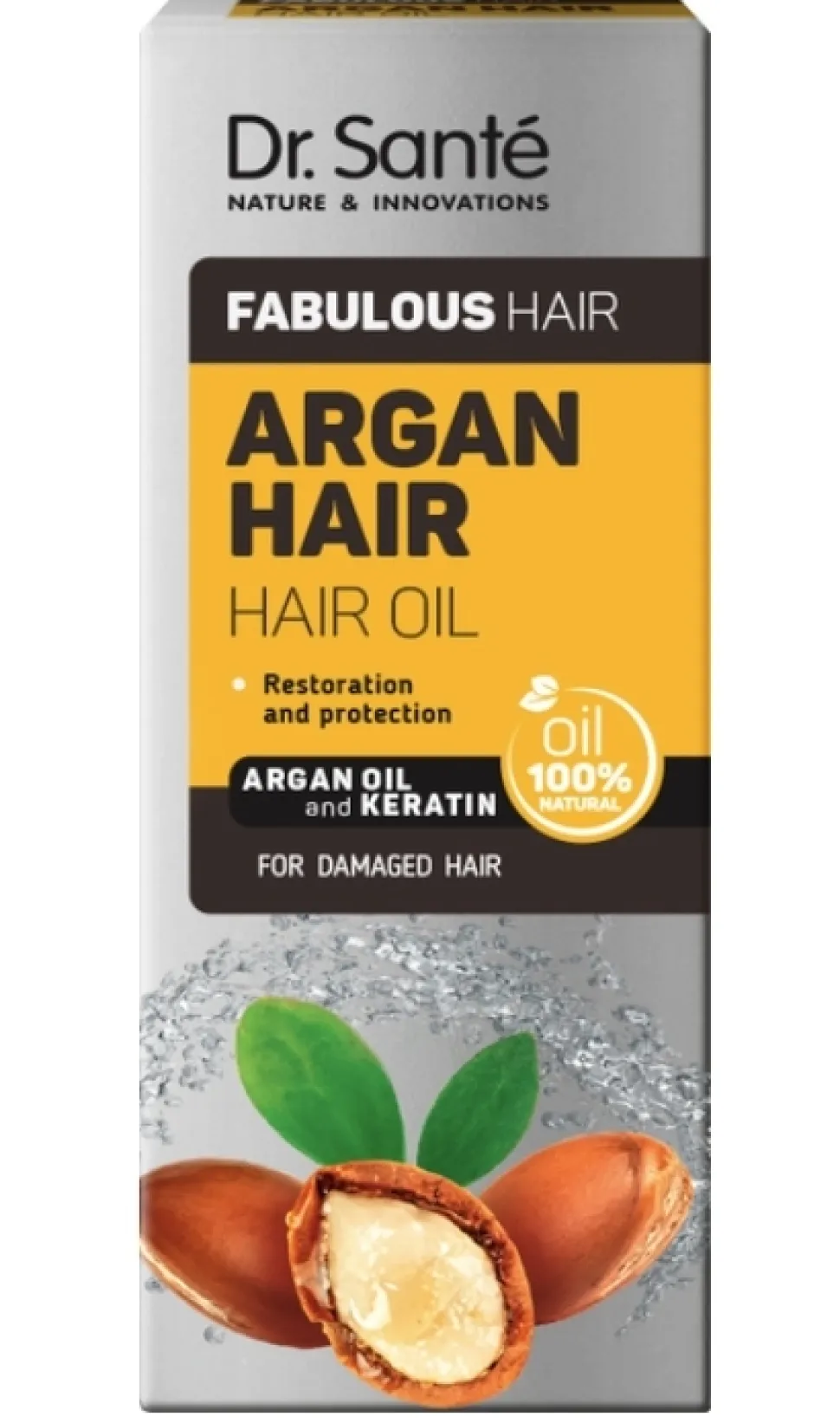 Regenerierendes und schützendes Haaröl mit Argan & Keratin
