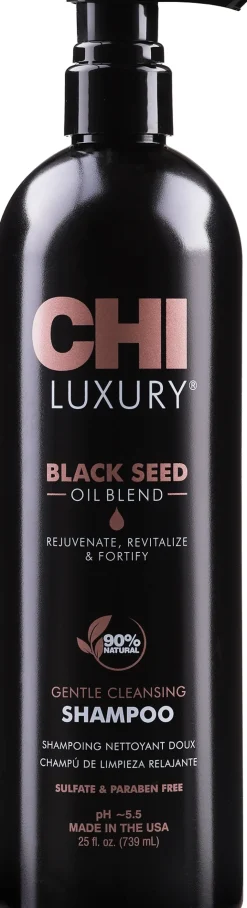 Reinigendes Shampoo mit Schwarzkümmelöl