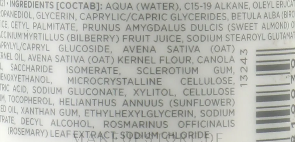 Reinigungsöl mit Hafermilch
