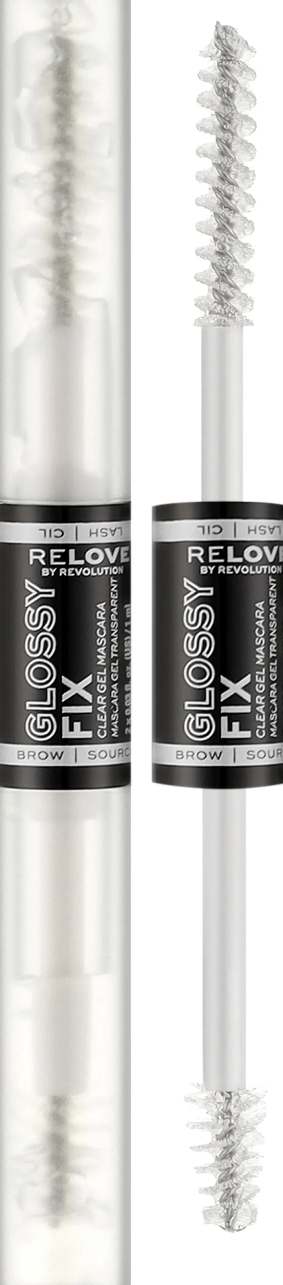 ReLove Glossy Fix Clear Brow Gel & Mascara
