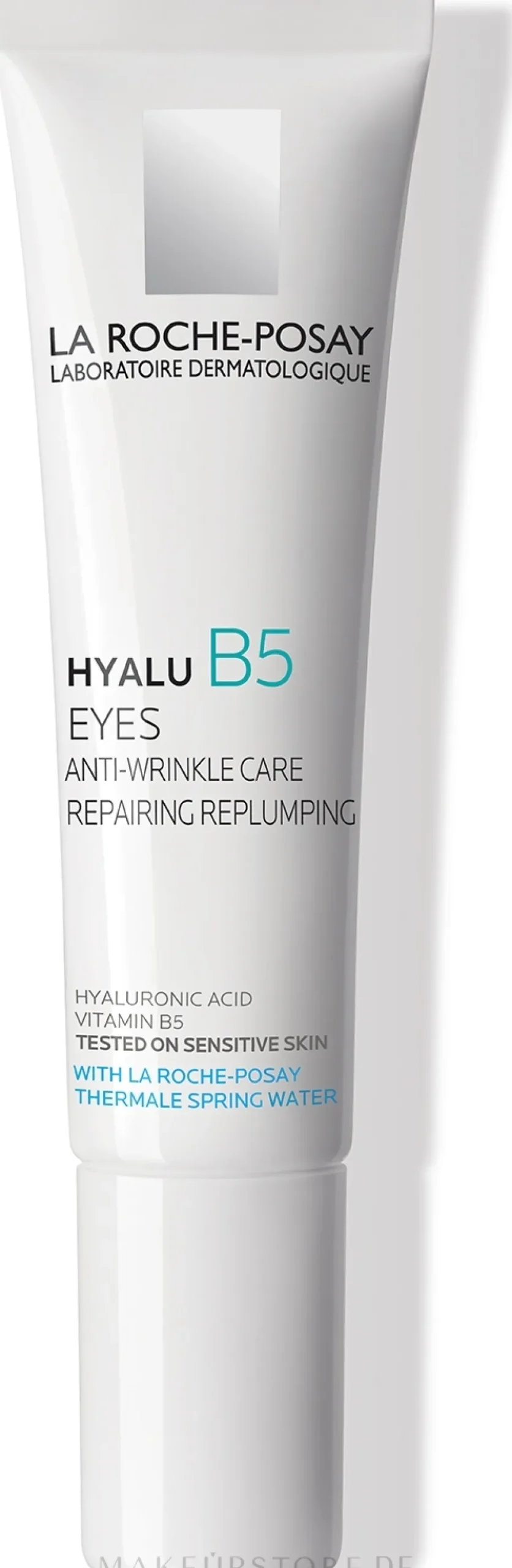 Reparierende Anti-Falten Augenkonturcreme mit Vitamin B5, Hyaluronsäure und Thermalwasser