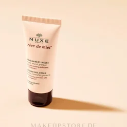 Reparierende, nährende und schützende Hand- und Nagelcreme mit Honig, wertvollen Ölen und Vitamin E