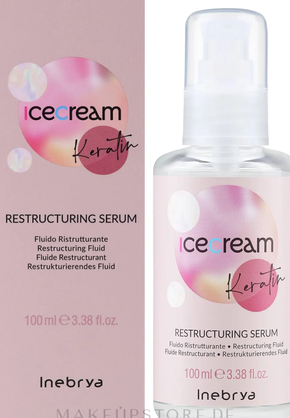 Restrukturierendes Haarfluid mit Keratin