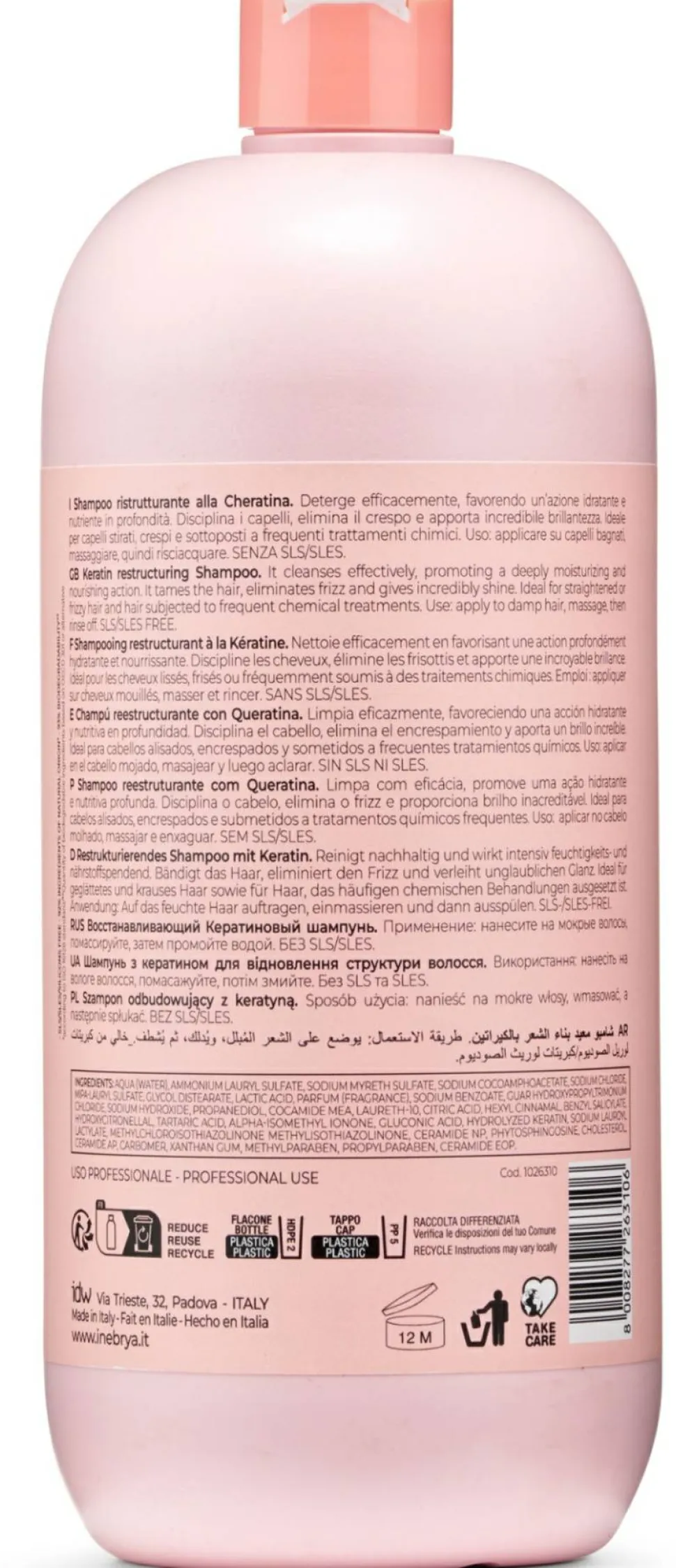 Restrukturierendes Shampoo mit Keratin