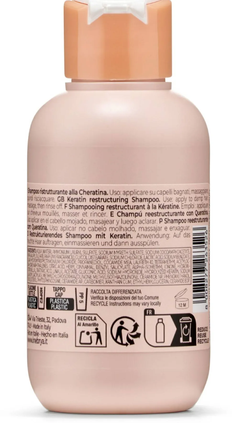 Restrukturierendes Shampoo mit Keratin