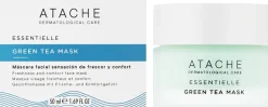 Revitalisierende und beruhigende Maske mit grünem Tee-Extrakt