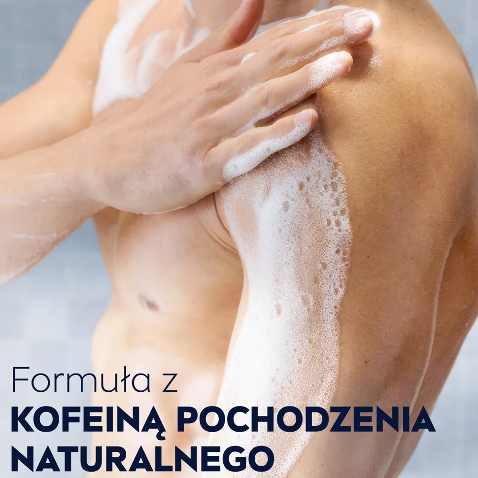 Revitalisierendes Duschgel für Haar, Körper und Gesicht mit Koffein