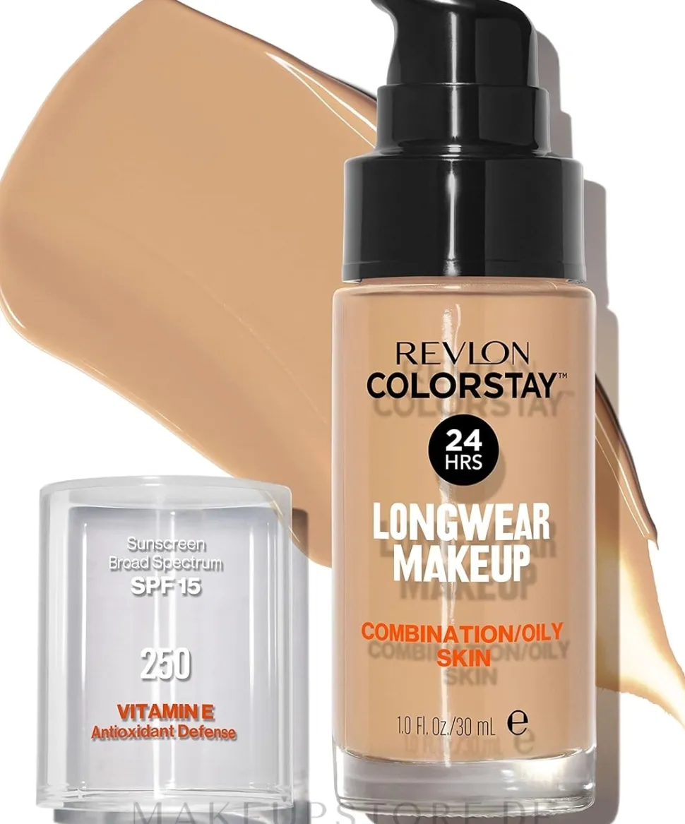 Revlon ColorStay Longwear Mekeup Vitamin E Combination/Oily Skin SPF 15