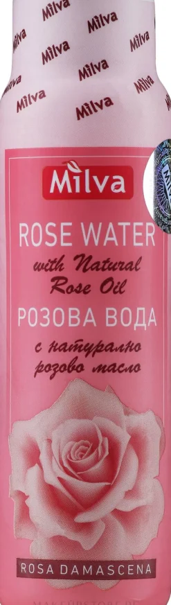 Rosenwasser mit Rosenöl