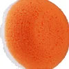 Runder Duschschwamm orange