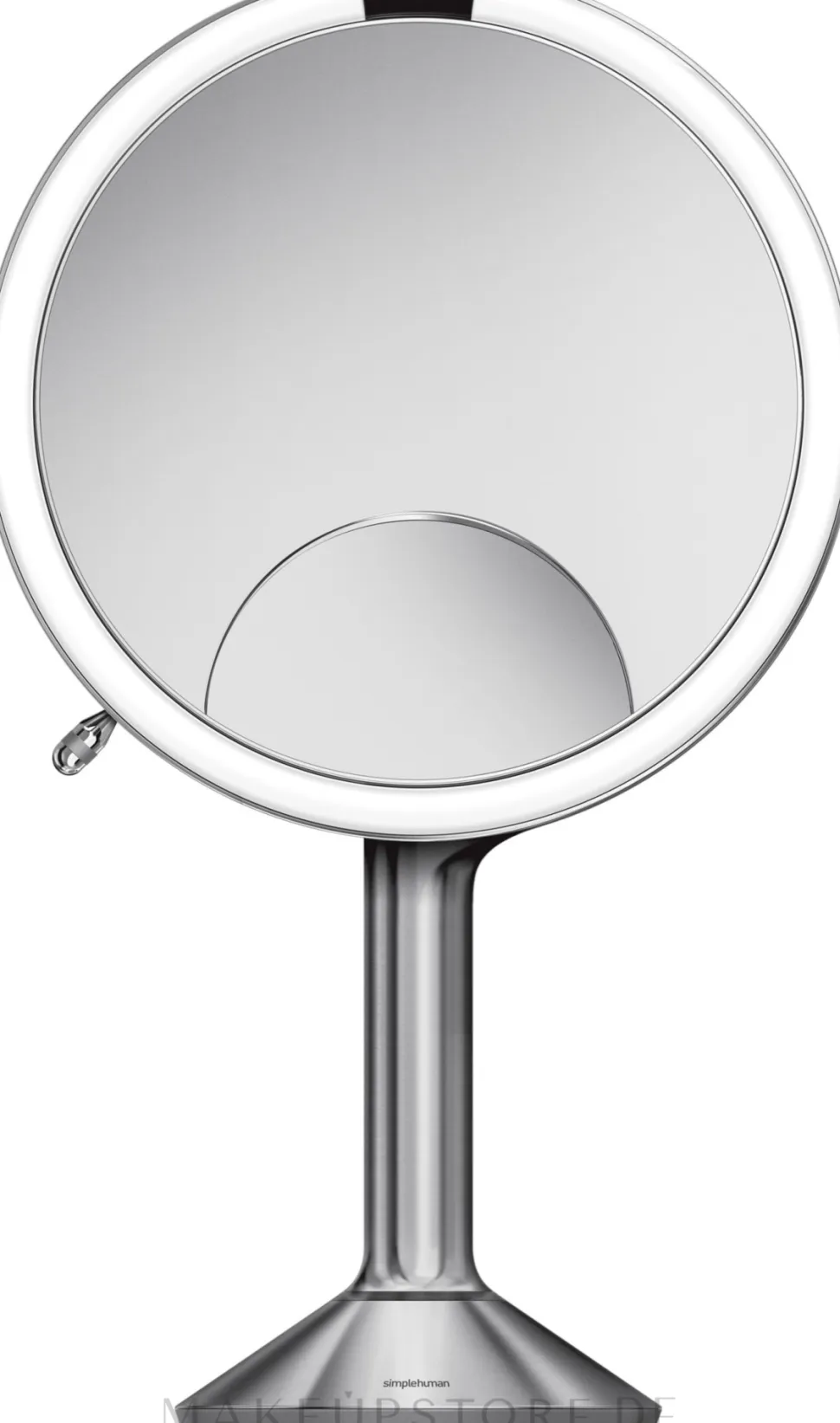 Rundspiegel 20 cm silbern