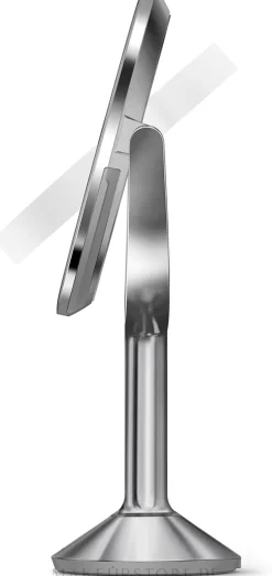 Rundspiegel 20 cm silbern