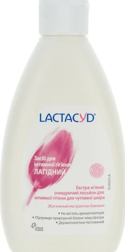 Sanfte Emulsion für die Intimhygiene für empfindliche Haut