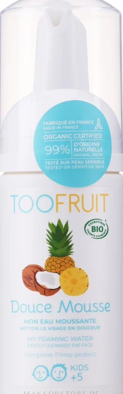 Sanfter Gesichtsreinigungsschaum mit Kokos und Ananas für Kinder
