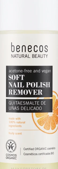 Sanfter natürlicher Nagellackentferner mit Bio Orangenschalen- und Lavendelöl