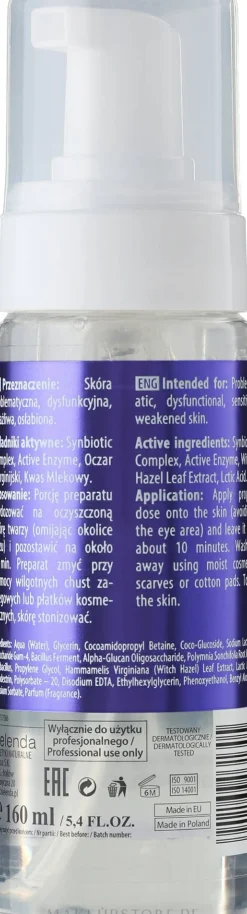 Sanftes Enzymatisches Peeling Schaum