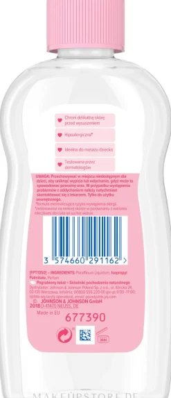 Sanftes feuchtigkeitsspendendes Körperöl für Babys