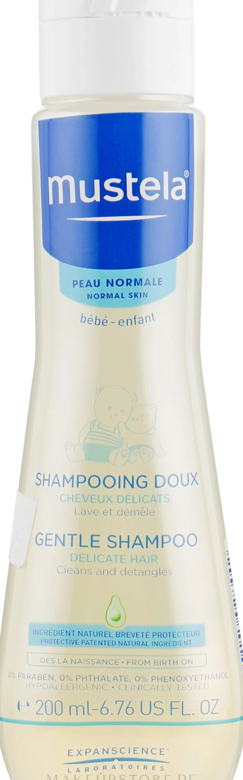 Sanftes Shampoo für Babys und Kinder