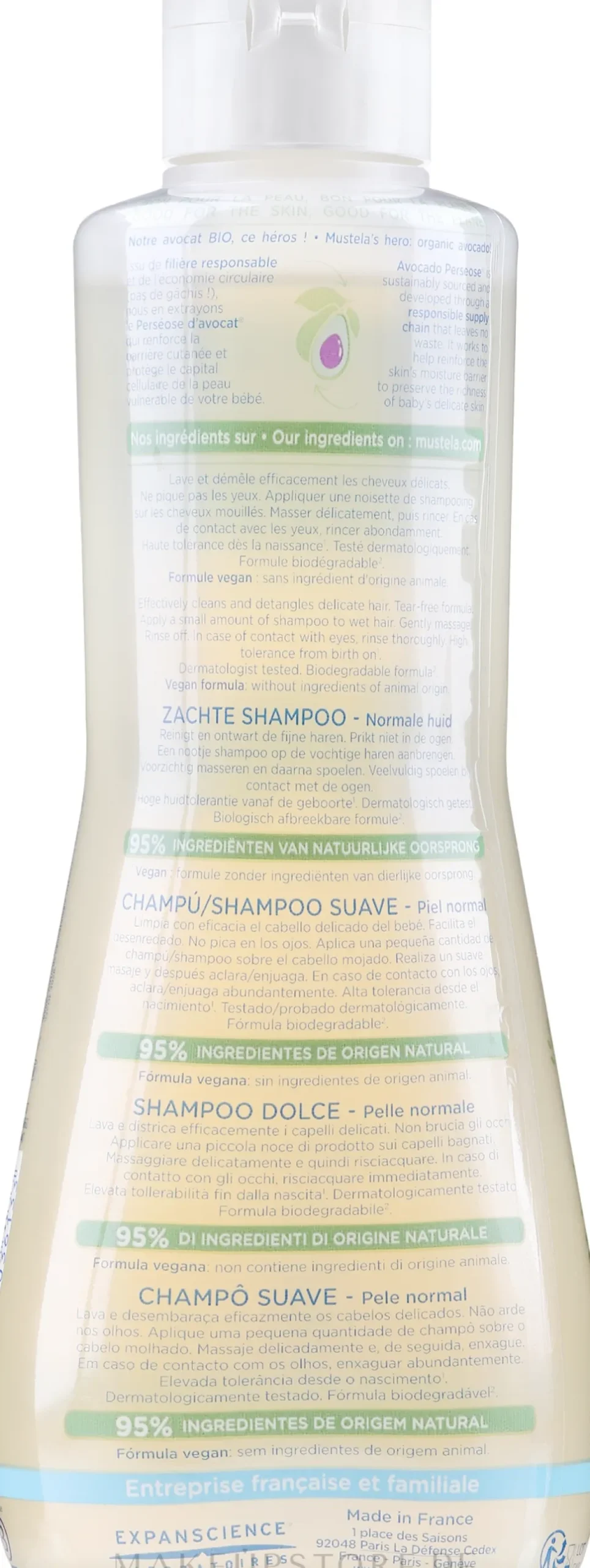 Sanftes Shampoo für Babys und Kinder