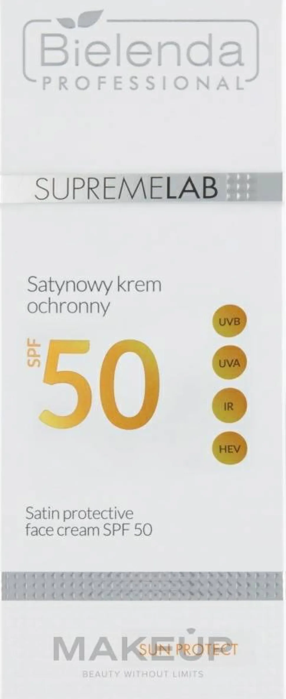 Satin-Schutzcreme für das Gesicht SPF 50