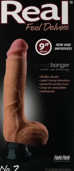 Saugnapf-Vibrator nudefarben №7