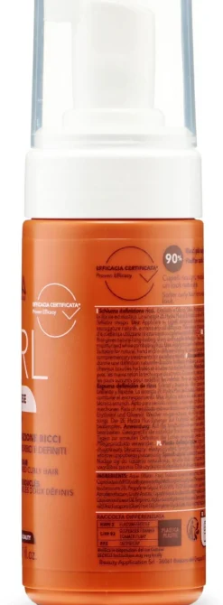 Schaum für lockiges Haar