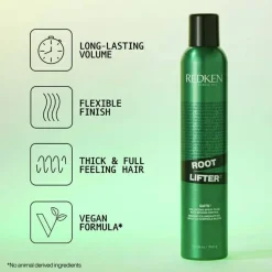 Schaumfestiger für Fülle und Volumen mit Anti-Frizz-Effekt