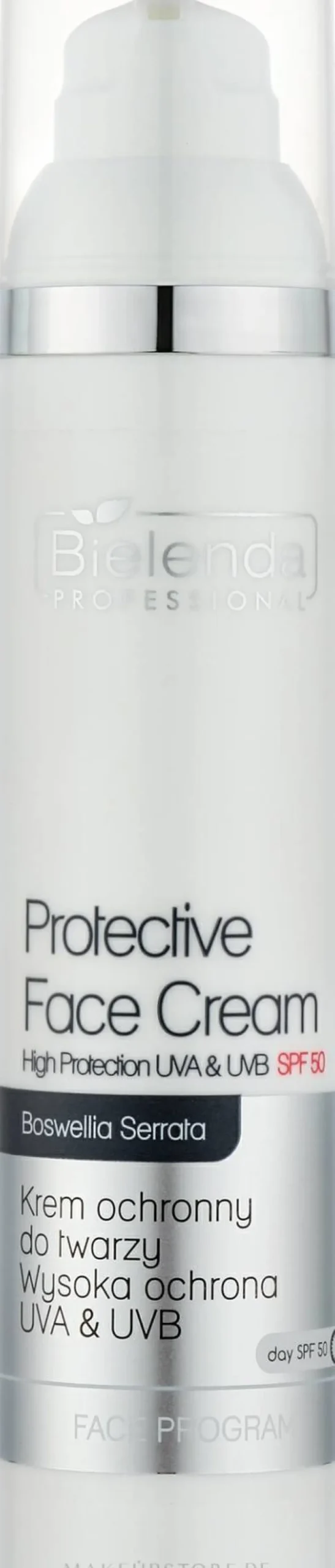 Schützende und feuchtigkeitsspendende Creme für Gesicht, Hals und Dekolleté SPF 50