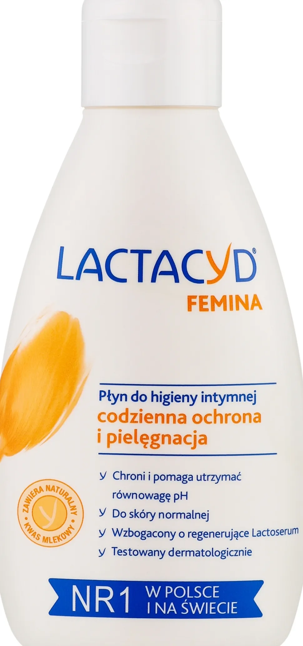 Schützende und pflegende Emulsion für die Intimhygiene
