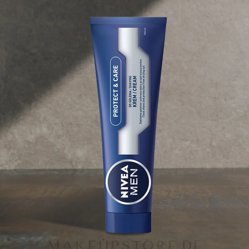 Schützende und pflegende Rasiercreme mit Aloe Vera